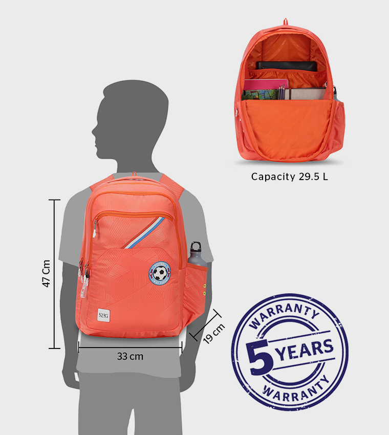 Applique Detail Zip Around Backpack