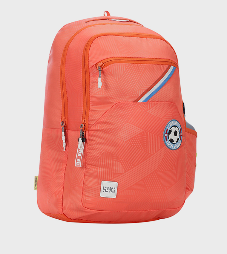 Applique Detail Zip Around Backpack