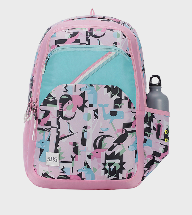 Printed Zip Around Backpack