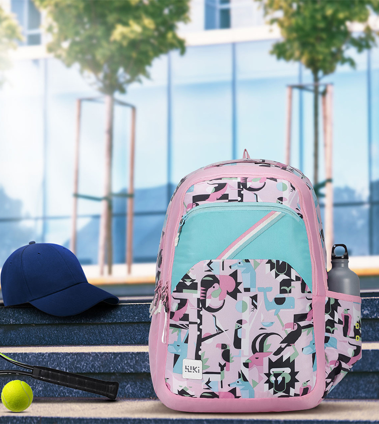 Printed Zip Around Backpack