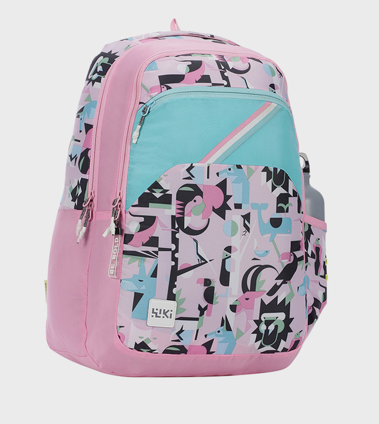 Printed Zip Around Backpack