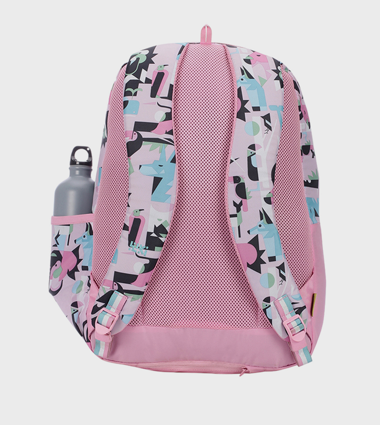 Printed Zip Around Backpack