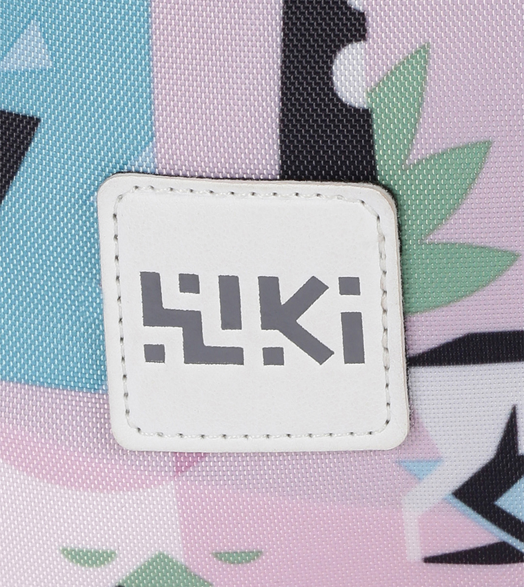 Printed Zip Around Backpack