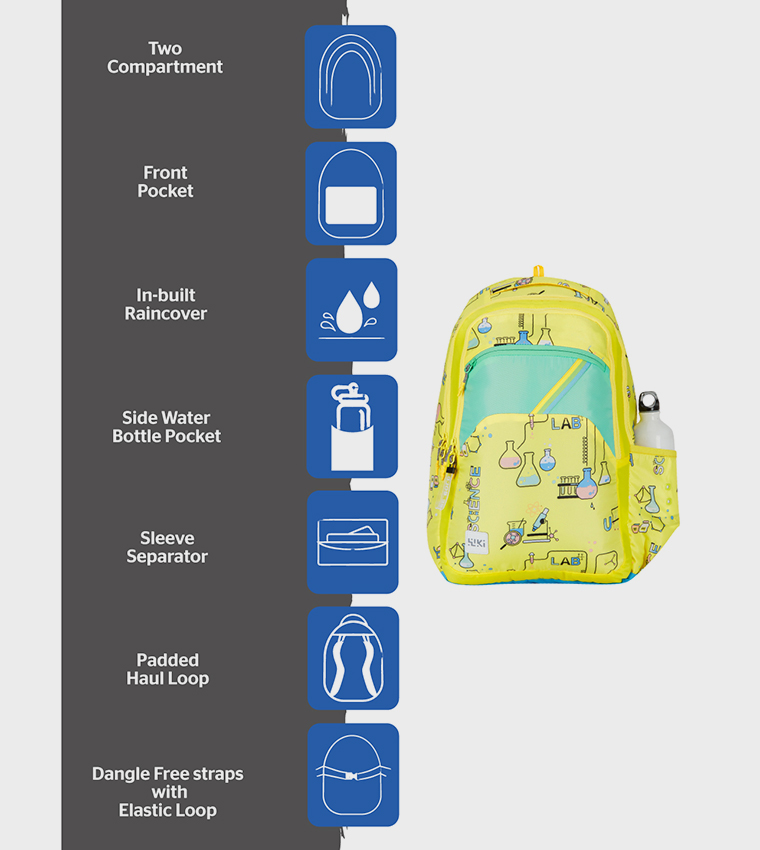 Printed Zip Around Backpack
