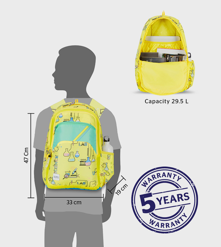Printed Zip Around Backpack