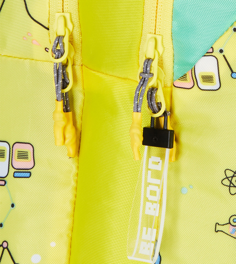 Printed Zip Around Backpack