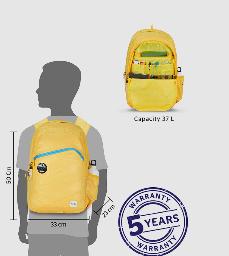 Applique Detail Zip Around Backpack