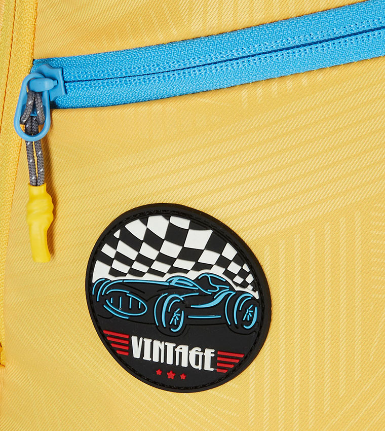 Applique Detail Zip Around Backpack