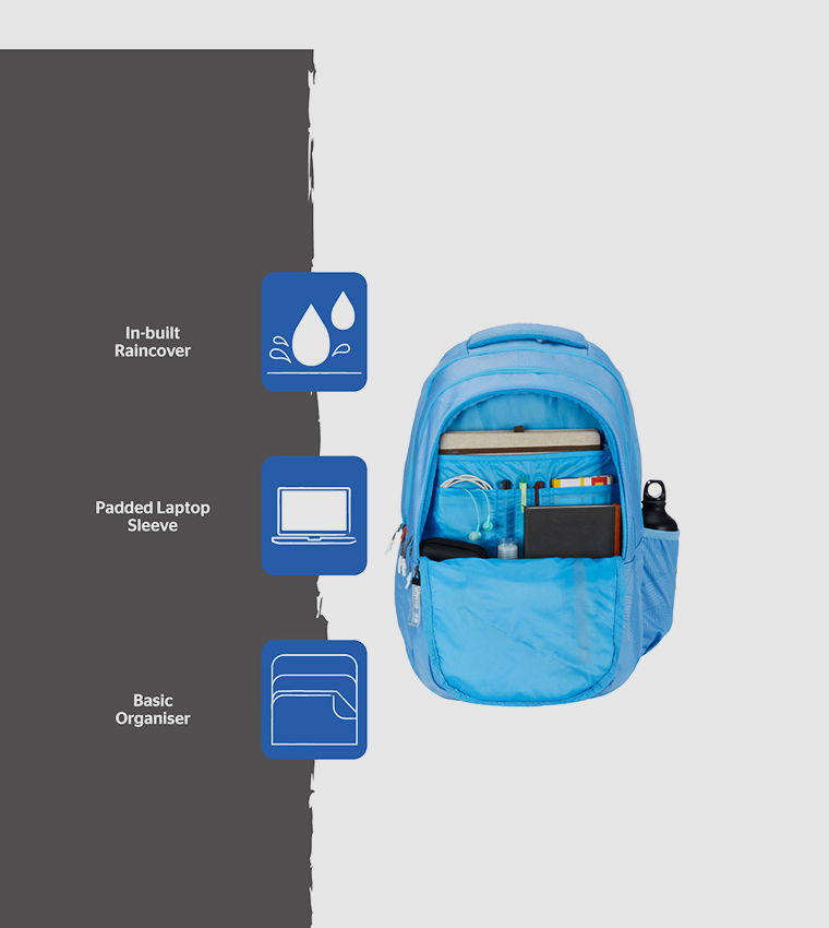 Applique Detail Zip Around Backpack