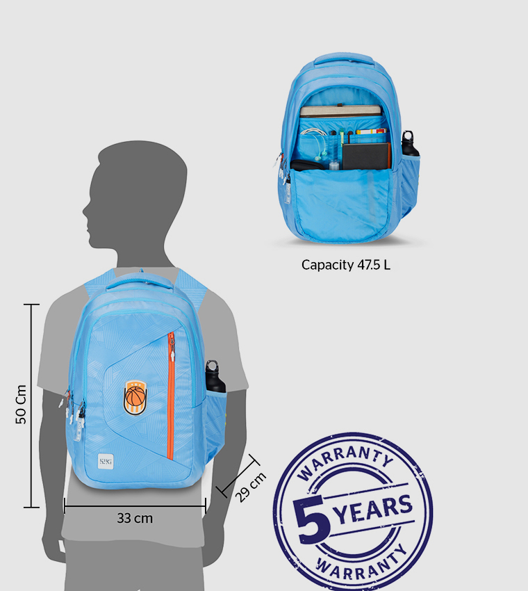 Applique Detail Zip Around Backpack