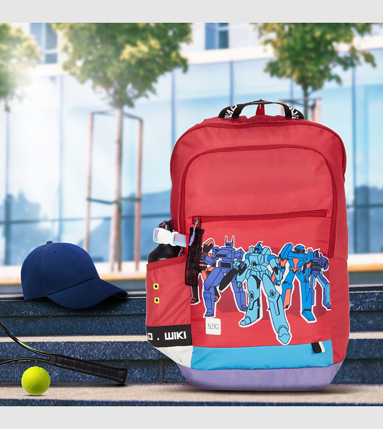 Printed Zip Around Backpack
