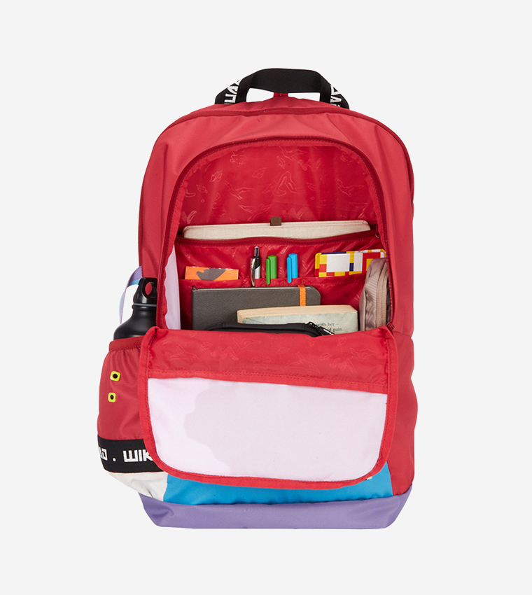 Printed Zip Around Backpack