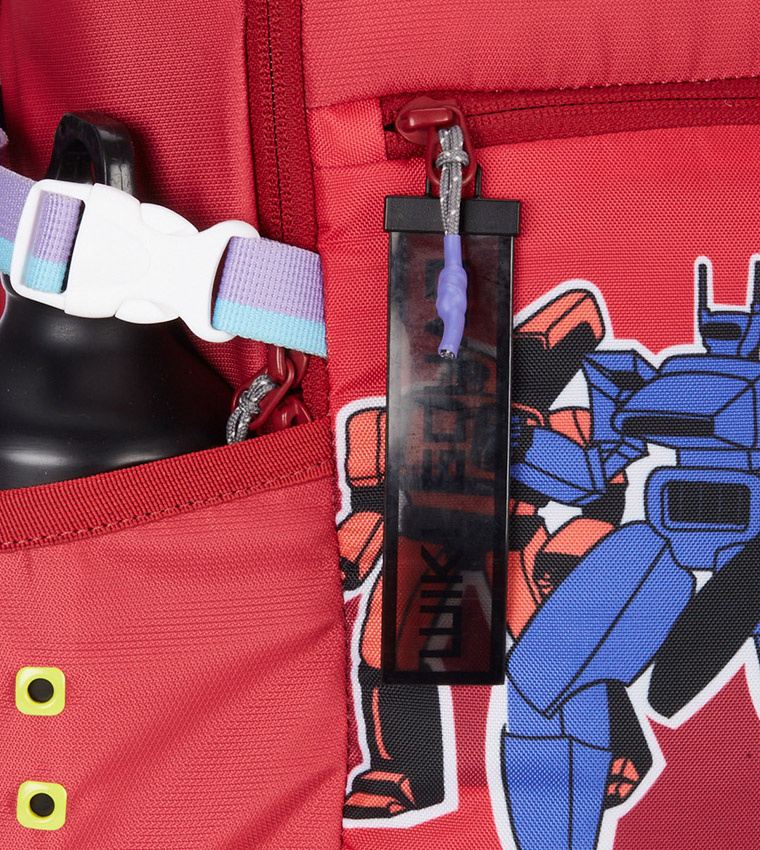 Printed Zip Around Backpack