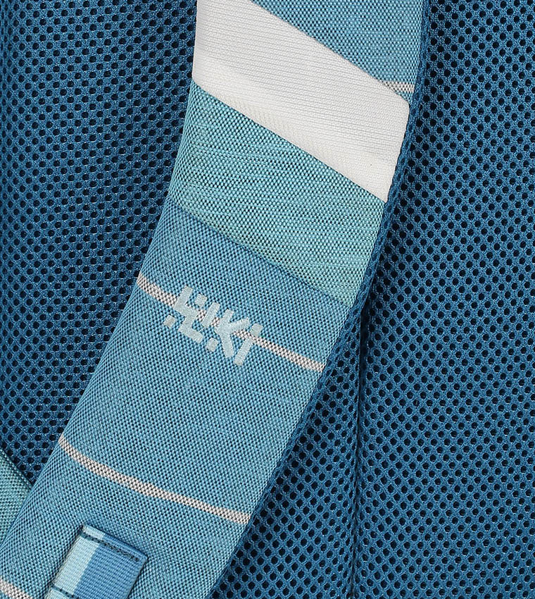 Striped Zip Around Backpack