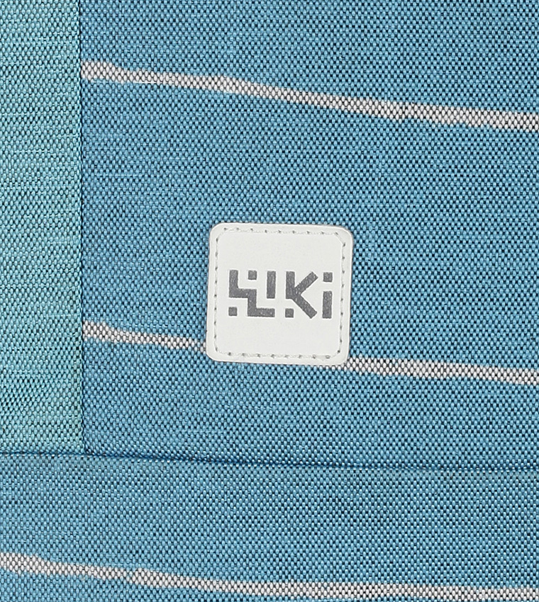 Striped Zip Around Backpack