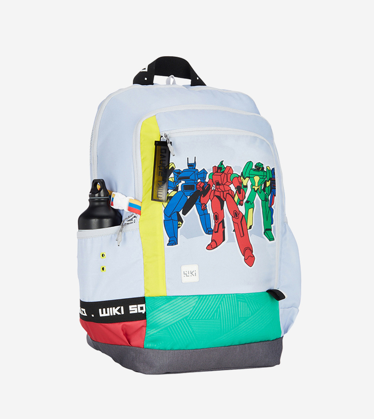 Printed Zip Around Backpack