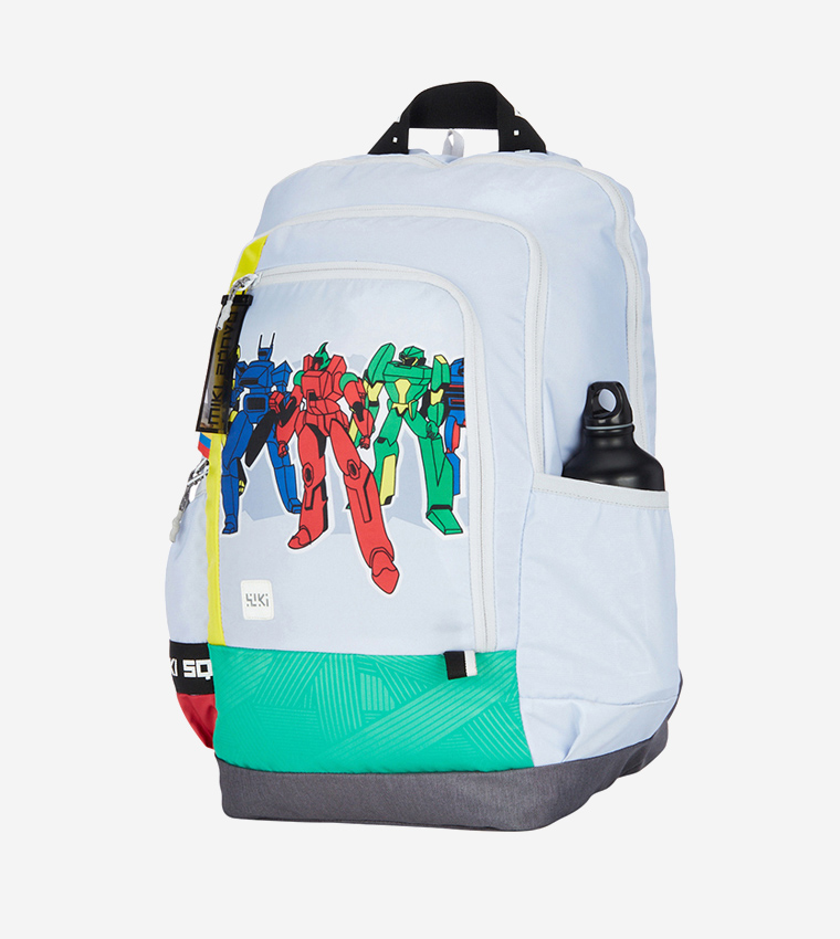 Printed Zip Around Backpack