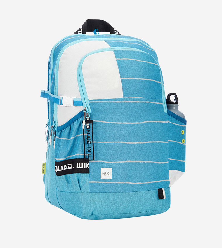 Striped Zip Around Backpack