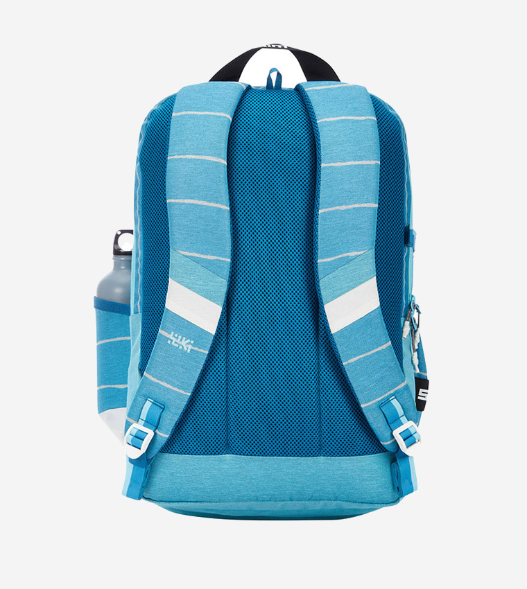 Striped Zip Around Backpack