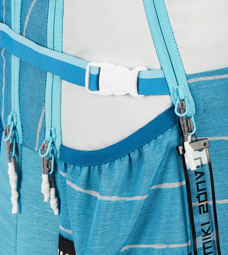 Striped Zip Around Backpack