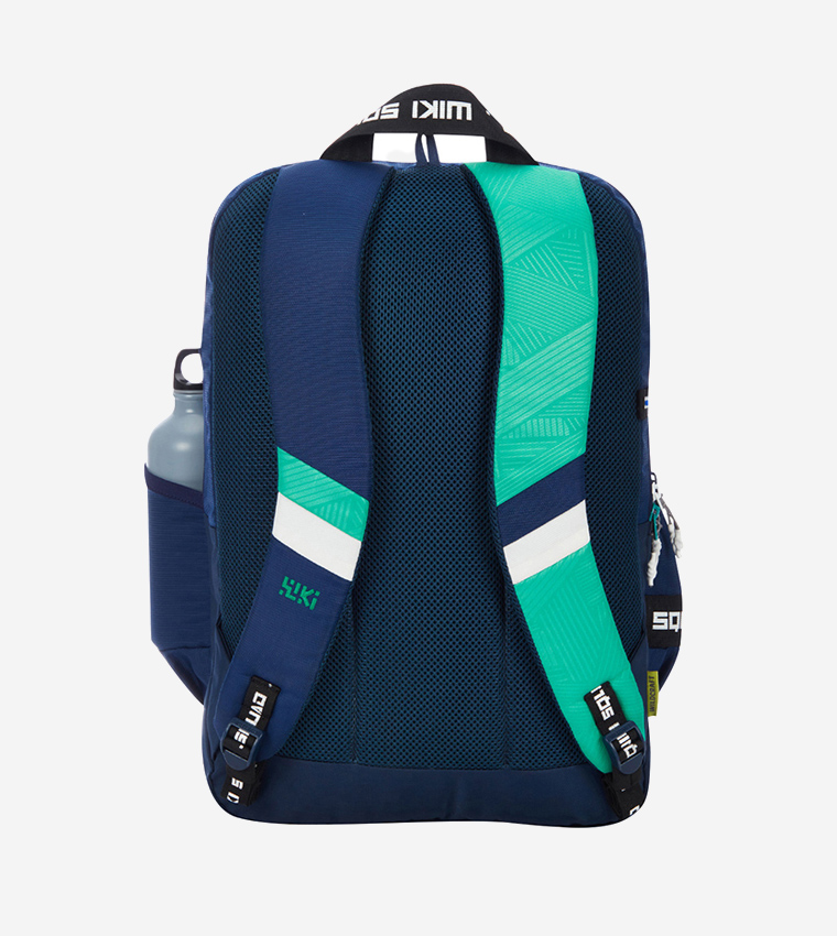 Striped Zip Around Backpack