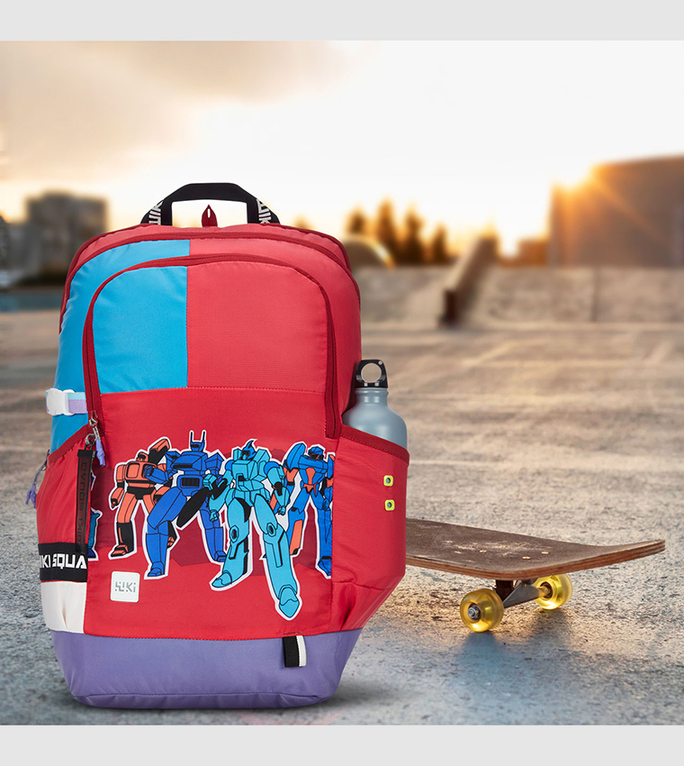 Printed Zip Around Backpack