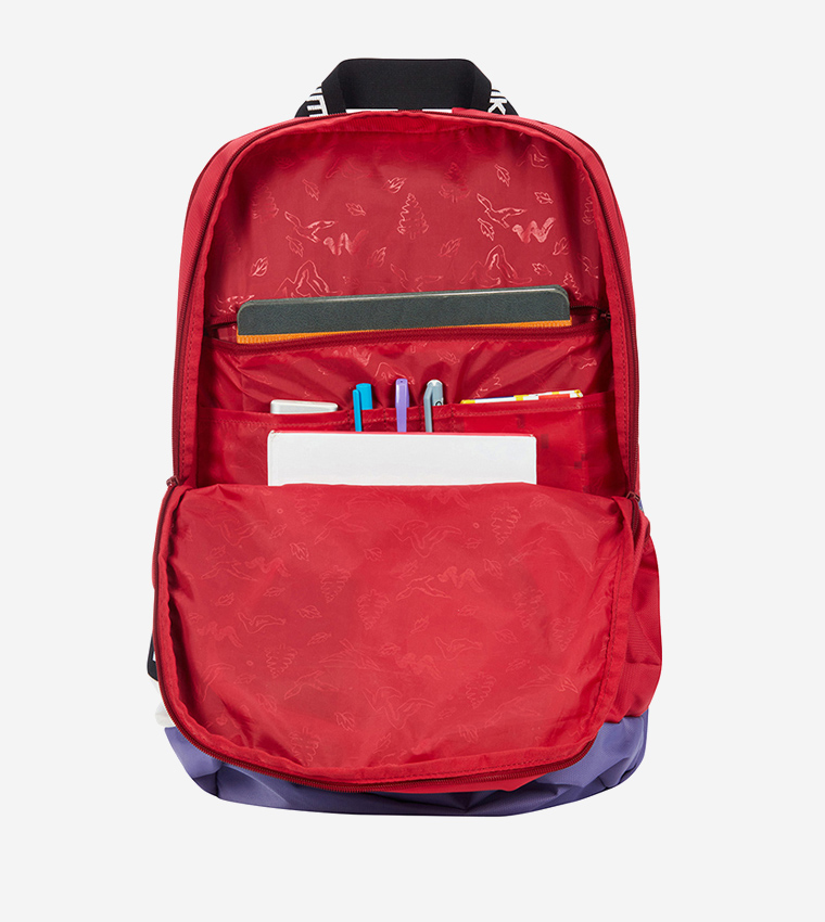 Printed Zip Around Backpack