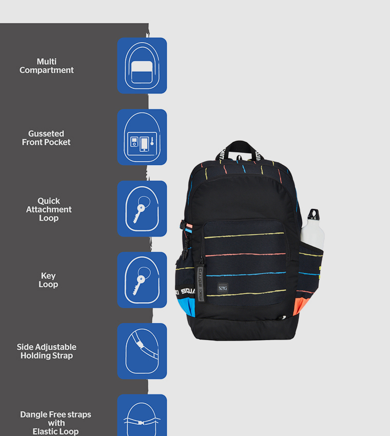 Wildcraft  Backpacks - Black Backpacks