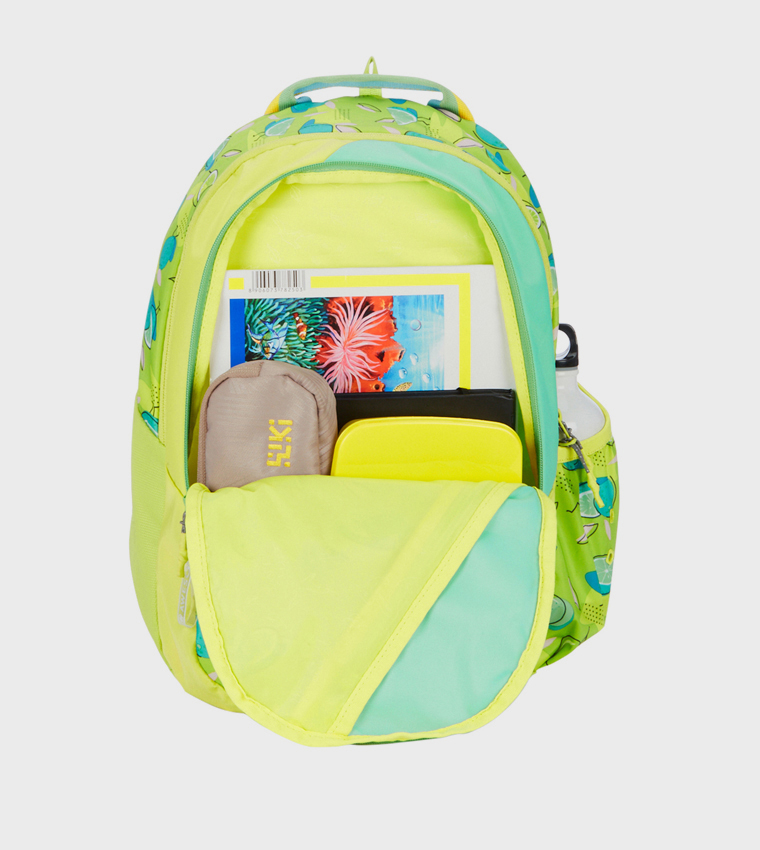 Printed Zip Around Backpack