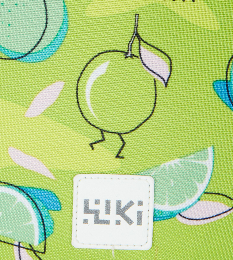 Printed Zip Around Backpack