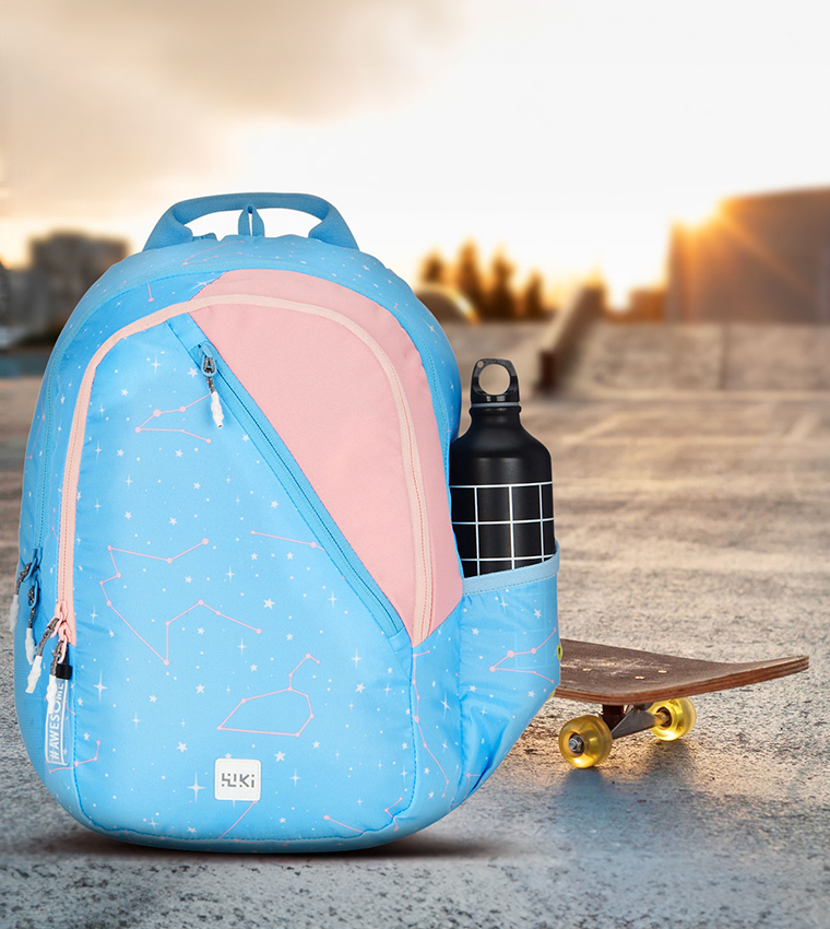Printed Zip Around Backpack