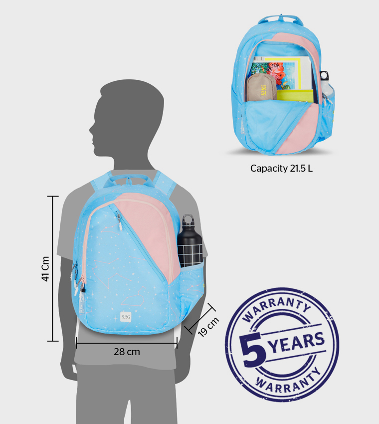 Printed Zip Around Backpack