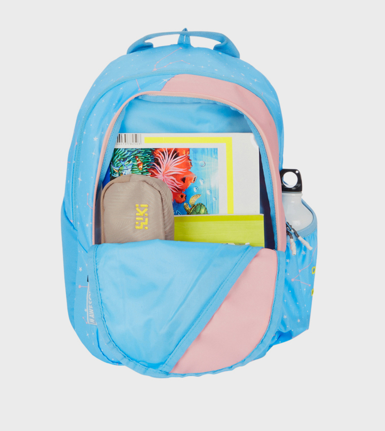 Printed Zip Around Backpack