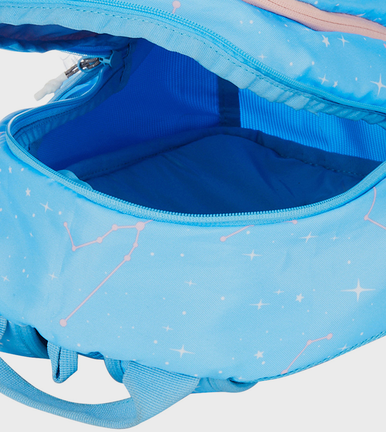 Printed Zip Around Backpack
