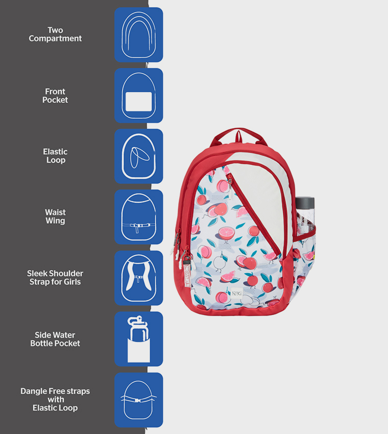 Wildcraft  Backpacks - White Backpacks