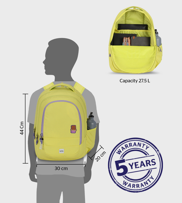 Applique Detail Zip Around Backpack