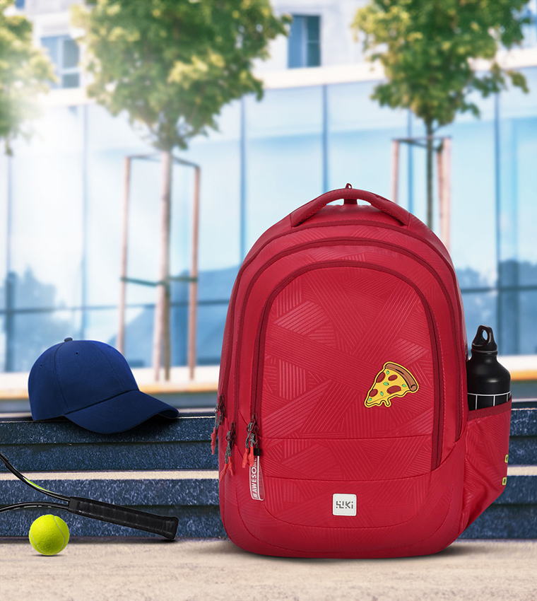 Applique Detail Zip Around Backpack