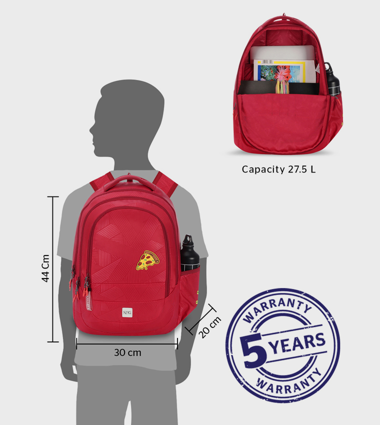 Applique Detail Zip Around Backpack