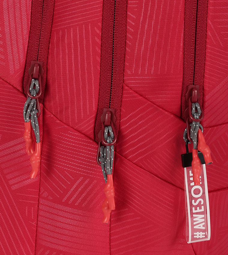 Applique Detail Zip Around Backpack