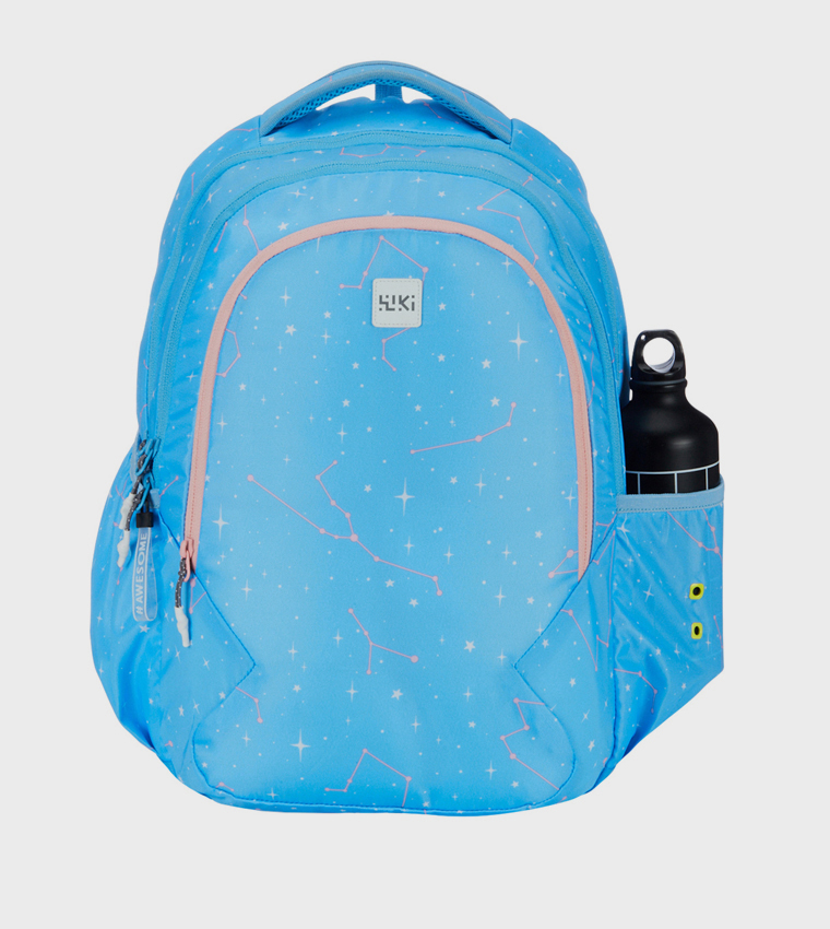 Printed Zip Around Backpack