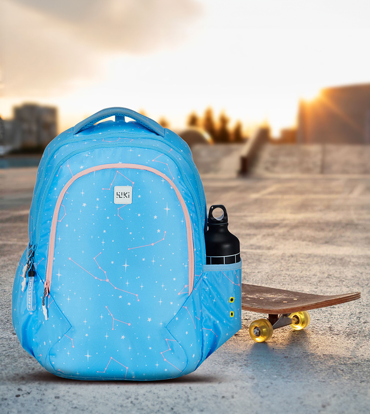 Printed Zip Around Backpack