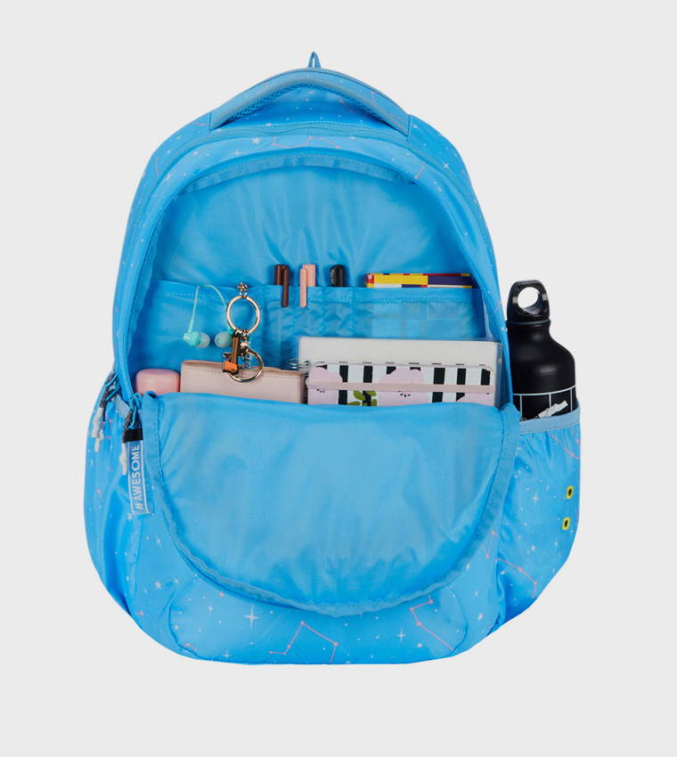 Printed Zip Around Backpack