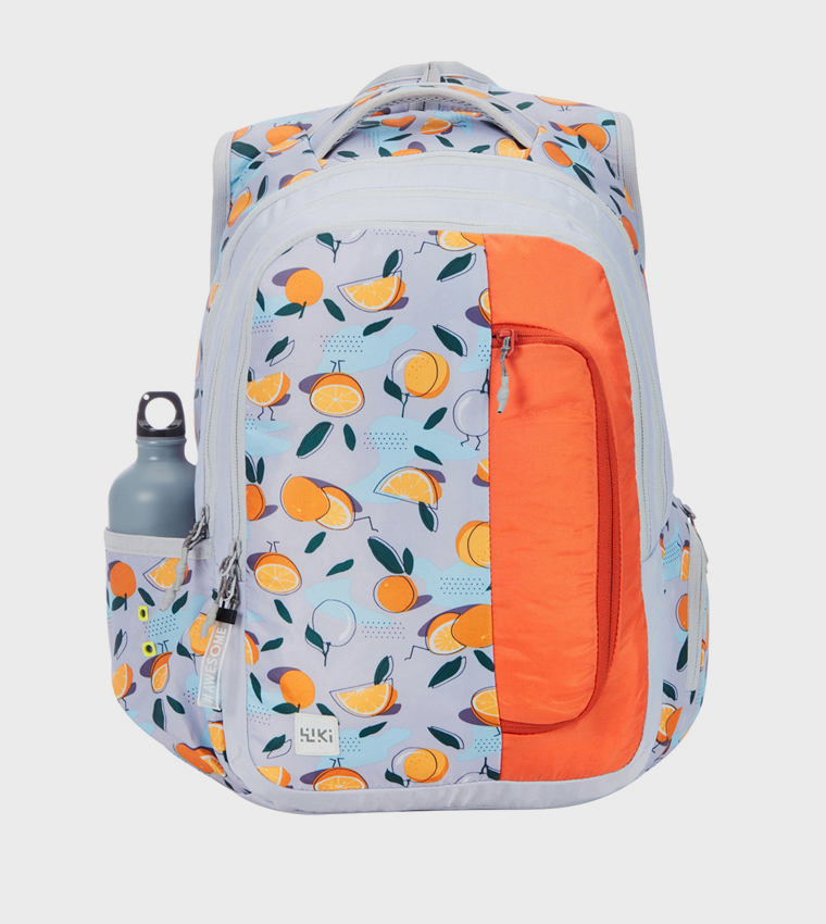Printed Zip Around Backpack