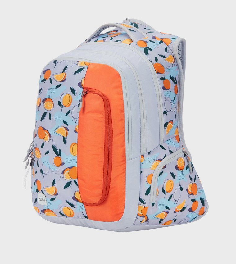 Printed Zip Around Backpack