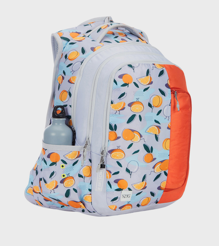 Printed Zip Around Backpack