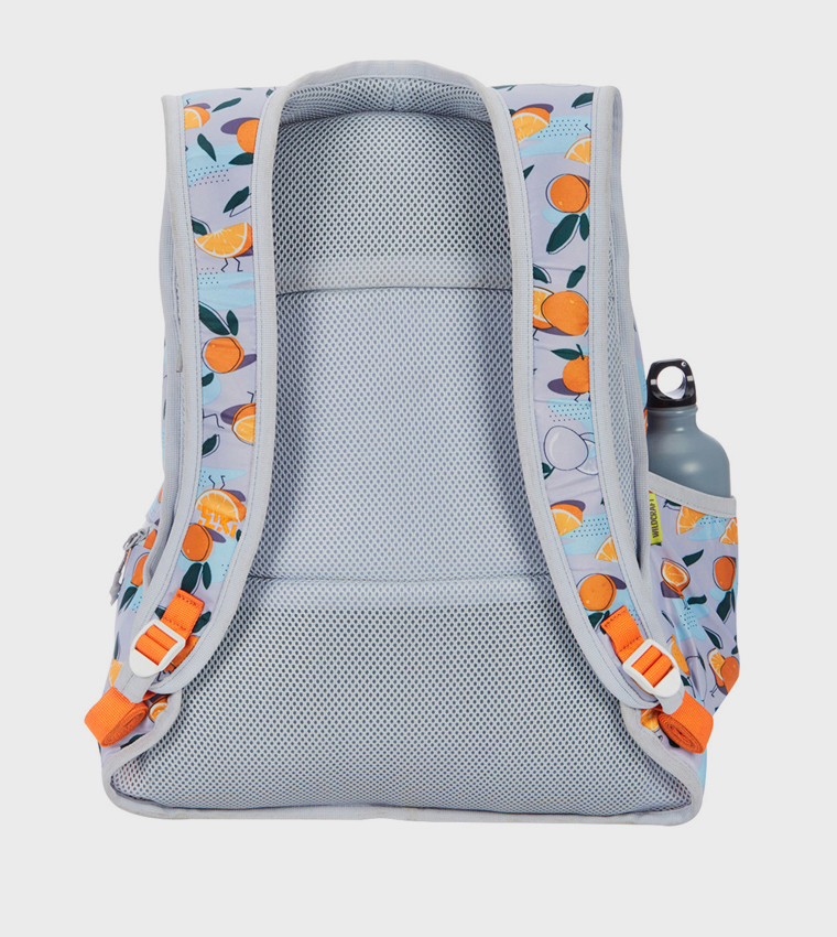 Printed Zip Around Backpack