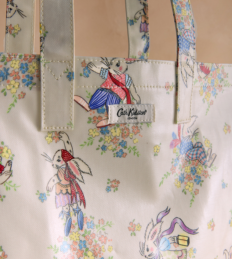 Printed Large Book Tote Bag