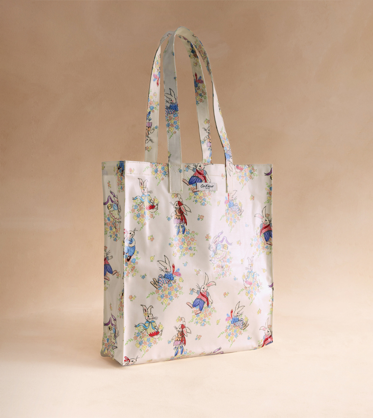 Printed Large Book Tote Bag