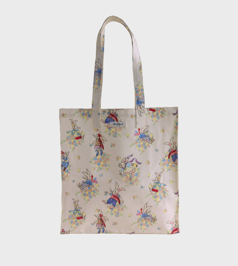 Printed Large Book Tote Bag