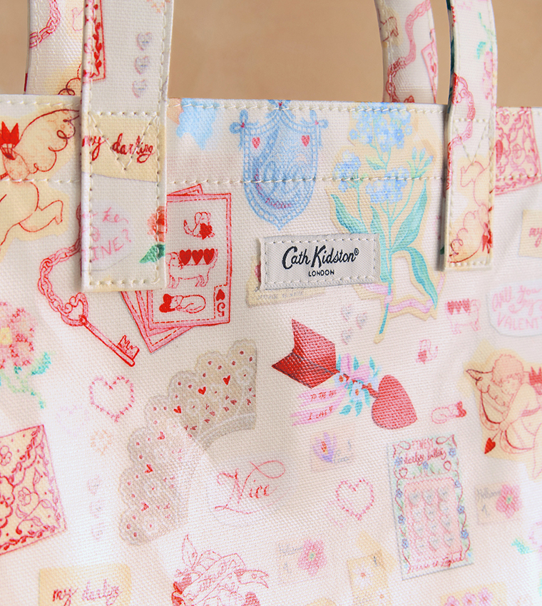 Printed Large Book Tote Bag